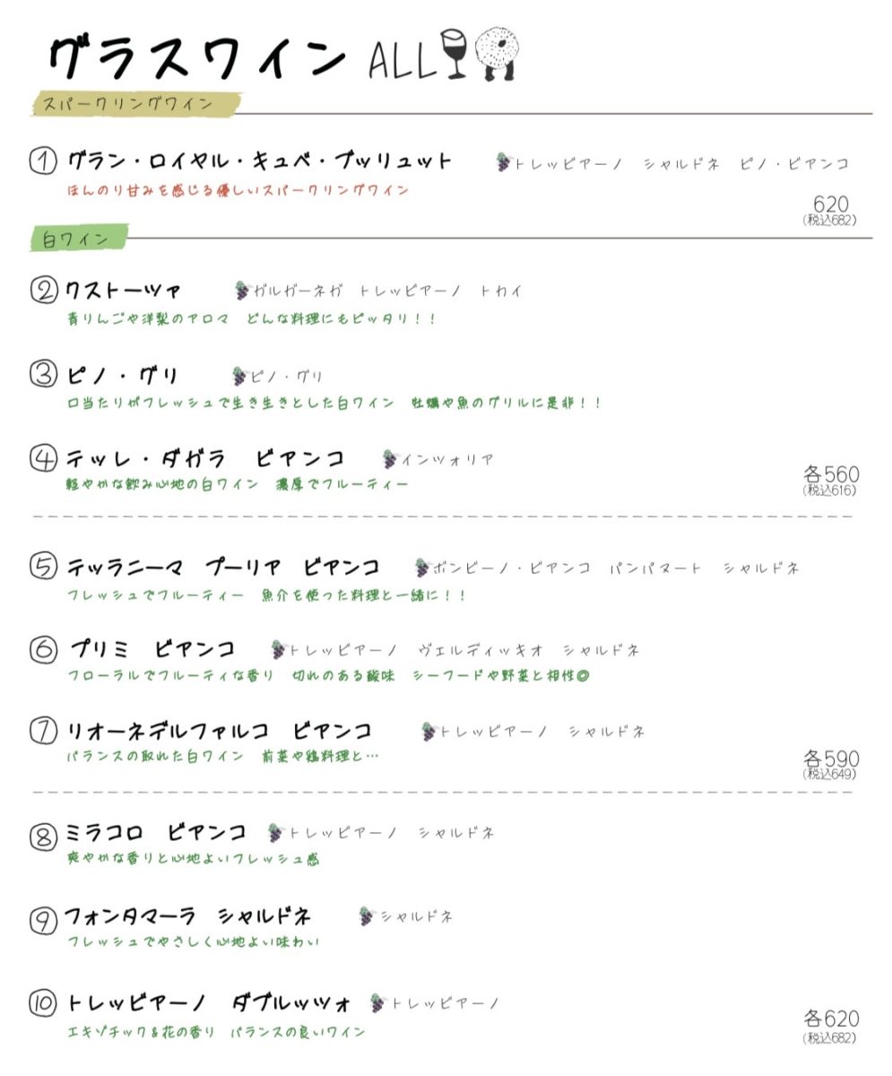 メニュー